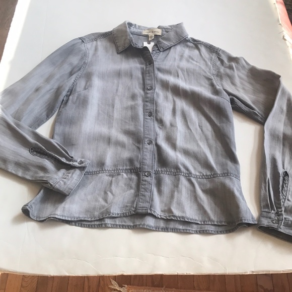 Anthropologie NWT Chambray Top - Picture 4 of 13